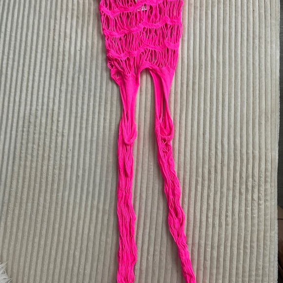 Fishnet crotchless tank bodysuit - Picture 2 of 2